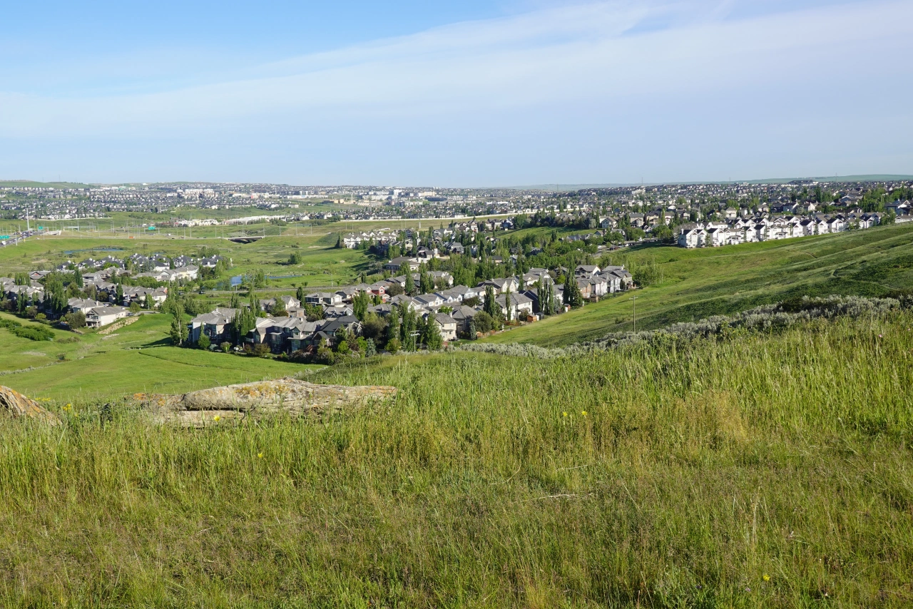 Calgary wächst über alle Hügel