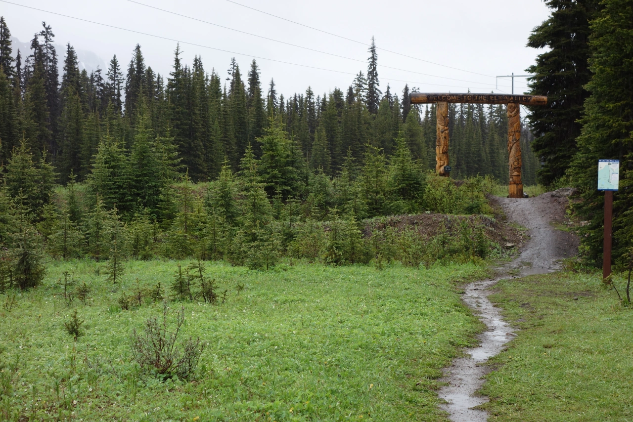 Das Tor zum Elk Valley